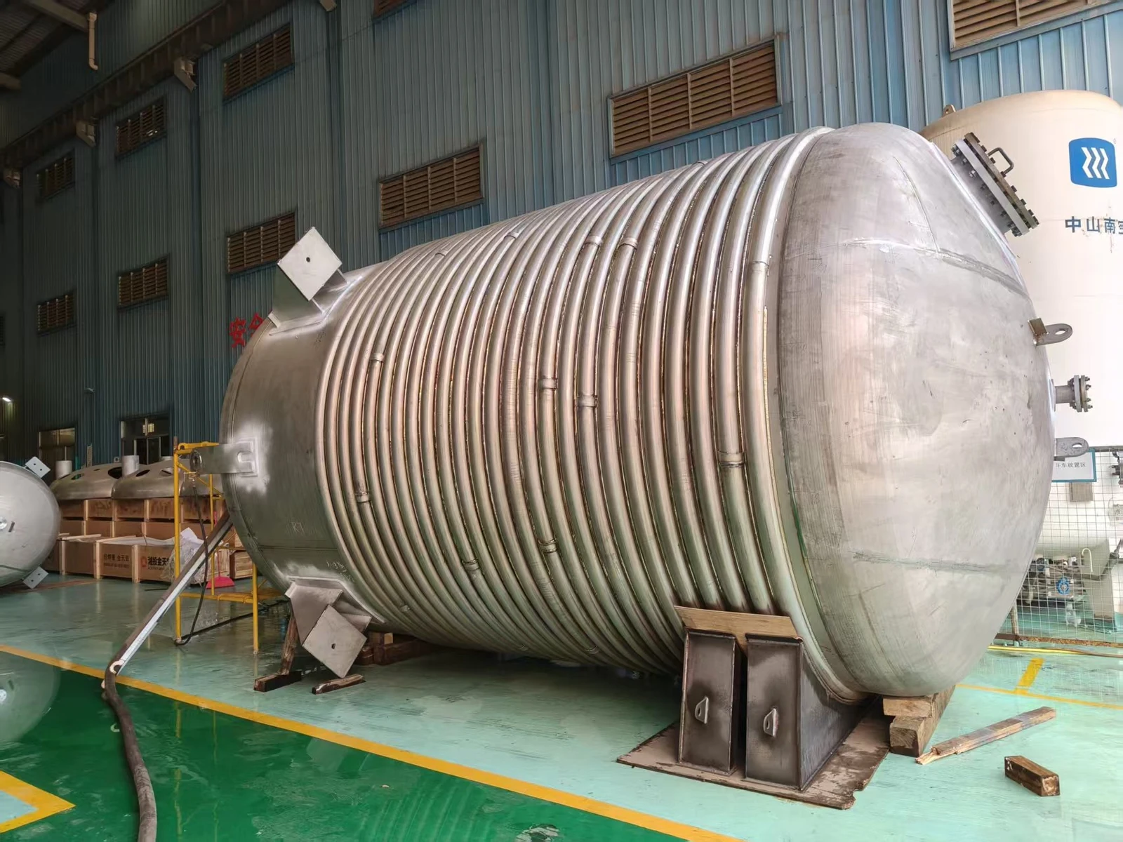 盘管容器制造实拍